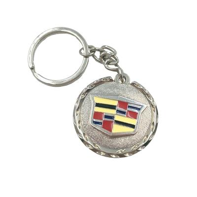 China Factory Promotional Wholesale Metal Auto Show Gift Key Chain Advertising Gift Car Pendant Logo Key Chain for sale