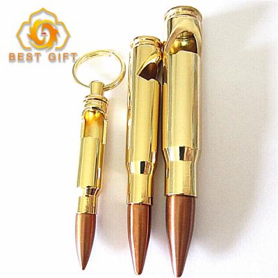 China 50 Caliber Viable Bullet Bottle Opener Custom Key Chain With Custom Size for sale