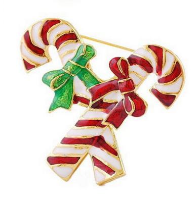 China Europe OEM Brooch Christmas Theme Brooches And Pin Badge Jewelry Women Brooch for sale