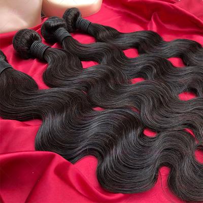 China Wholesale Body Wave Brazilian Virgin Human Hair Bundles, One Drawer Virgin Cuticle Aligned Human Hair Double Drawn, Raw Unprocessed 12a Bundle for sale