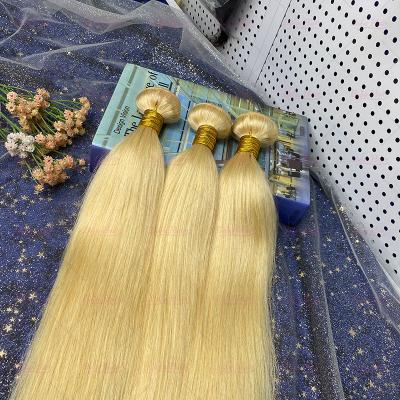 China Raw Body Wave Hair 10A Grade 613 Virgin Cuticle Aligned Hair Vendors, 613 Blonde Hair Bundles With Closure, Brazilian Hair for sale