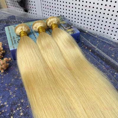 China Raw Russian Blonde Body Wave Hair 613 Virgin Hair Bundles With Closure, 613 Cuticle Aligned Hair Bundles With Headband, 613 Blonde Hair for sale