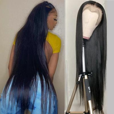 China Swiss Lace 100% Virgin Indian Human Hair Wig HD Curly Curly Full Lace Frontal Wig Pre Plucked Lace Front Wig For Black Women for sale