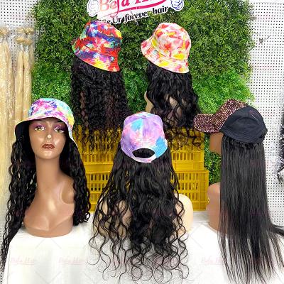 China Pixie Curl Synthetic Quick Style Wavy Wig With Adjustable Black Baseball Cap Cap For Women Curly Cuticle Aligned Cap Wig for sale