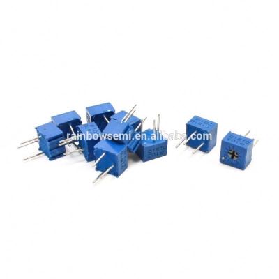 China Variable resistors 3362P 20K 203 3362 potentiometer circuit accessories 3362P for sale