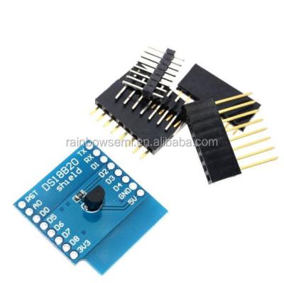 China DS18B20 Module For Temperature D1 MINI DS18B20 Component Circuits Module Sensor Measurement Circuit Accessories for sale