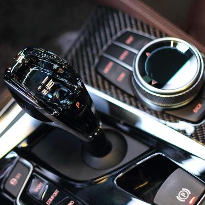 China Upgrade Original Crystal Car Ear Shift Three-piece Set Button For BMW 3 Series X5 5 Series Chassis 12 05 20 30 38 Car Accessories for sale