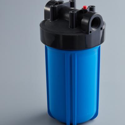 China Household Cheap Price 10 Inch Blue Filter OEM RO Purifier Plastic Housing System for sale