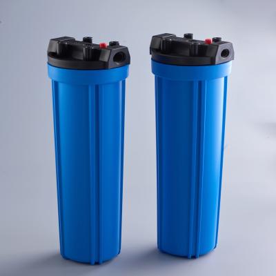 China Household Blue Jumbo 20 Inch Water Filter Housing Water Filter Parts RO SYSTEM for sale