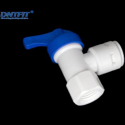 China General Hot Selling Plastic Hand Valve Union Adapter For RO Water Purifier Parts for sale