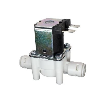 China DC12V Water 12V Solenoid Valve Drinking Water Solenoid Valve General Plastic Electric RO Water Purification System for sale