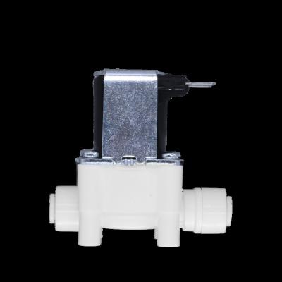 China General Plastic Solenoid Valve DC 12v Solenoid Valve Water RO Spare Parts for sale