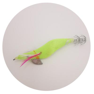 China Cloth lure squid yamashita jigs egi inner plastic outer jigger for sale