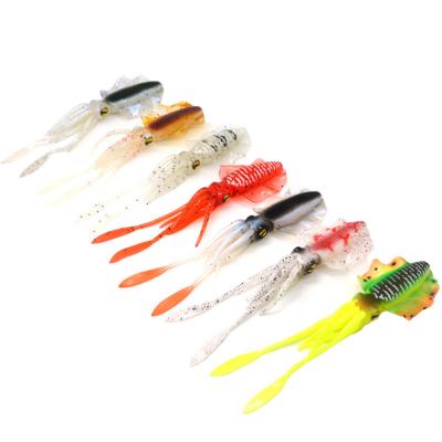 China Eco - Friendly Soft Plastic Shrimp Lure Soft Bait Jigger for sale