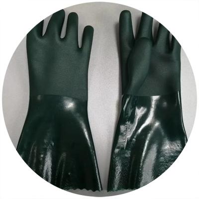 China Factory resistant kossan glove oil pvc gardening gloves for sale