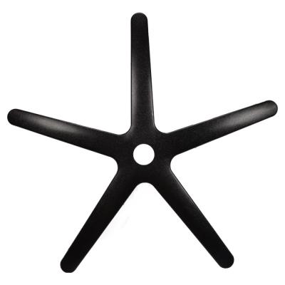 China 350S High Quality Modern Black Star Shaped Rayon 350mm Gaming Office Chair Nylon Base for sale