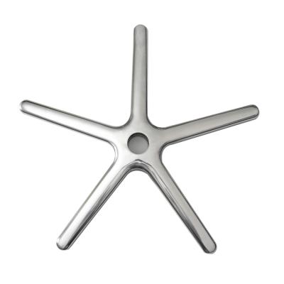 China New Industrial Five Star Swivel Chair Aluminum Leg Base Chair Radius 300mm Chair Swivel Base AL300 for sale