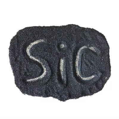 China Steelmaking Metallurgical Materials SiC 85 Black Silicon Carbide for sale