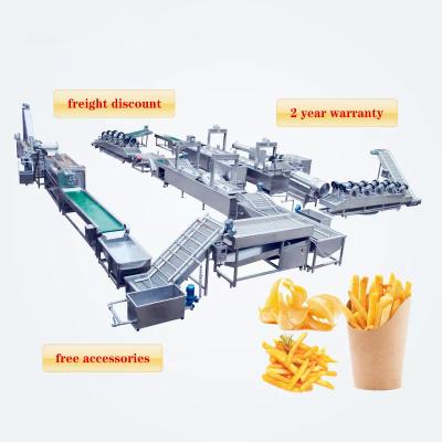 Cina 2022 Commercio di macchine per patatine fritte / linea automatica per macchine per la produzione di patatine fritte / fabbrica di macchine per la produzione di patatine fritte in vendita