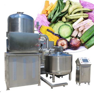 China Commerciële Vacuüm Frituurmachine Bananenchips Frieten Continu Vacuüm Friteuse Te koop