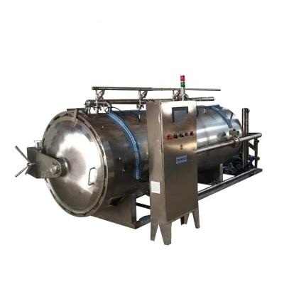 China High Pressure Autoclave Sterilization Retort Machine Birds Nest Glass Bottles Beverage Water Spray Retort Food Sterilizer for sale