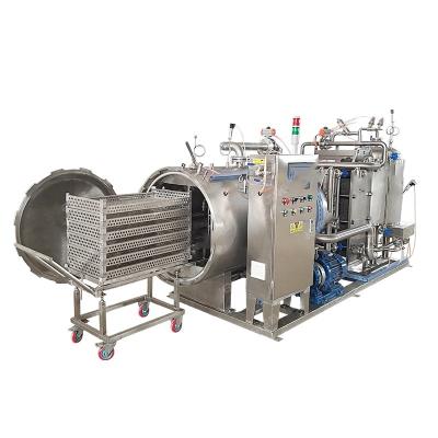 China Industrial High Pressure Autoclave Retort Sterilizer Horizontal Single Door for sale