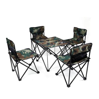 China Banco Kamp Modern Wholesale High Quality Outdoor Camping Folding Table And Chairs Set For Garden Beach for sale