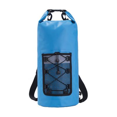 China Hot Sales Recycling Floating Dry Bag Swimming Water Proof Dry Bag Keeps Dry Gear With Adjustable Double Shoulder for sale