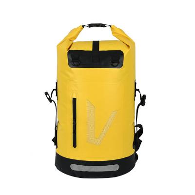 China Factory Logo Dry Waterproof Boat Backpack 500D Proof/Sand/Dry Bag Custom PVC Tarpaulin Dust Proof for sale