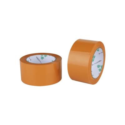 China Waterproof Wholesale Yellow Smooth Carton Dark Edging Sealing Tape Self Adhesive Packaging Tape for sale