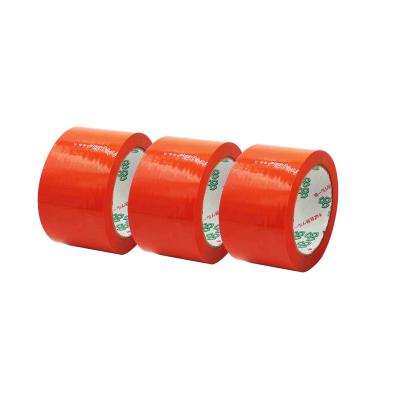 China 48mm Waterproof Adhesive Tape Manufactures Opp Low Noise Packaging Tape Colored Logo Custom Printed Tape for sale