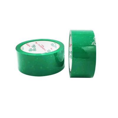 China Waterproof Key Branded Low Noise Adhesive Tape 48mm Waterproof Cardboard Sealing Tape Colored Bopp Custom Packing Tape for sale