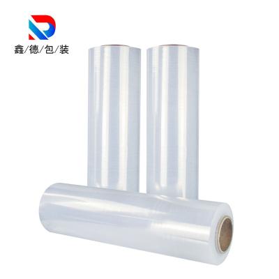 China Factory Price LLDPE Moisture Proof Shrink Wrap Transparent Pallet Stretch Film for sale