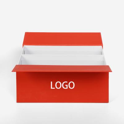 China Custom Packaging Factory Closing Magnetic Gift Box Handmade Double Door Design Logo Paper Box Rigid Cardboard for sale