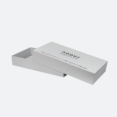 China New Recyclable Luxury Gift Box and Custom Rectangle Base Lid and Base Box Recyclable Lid for sale