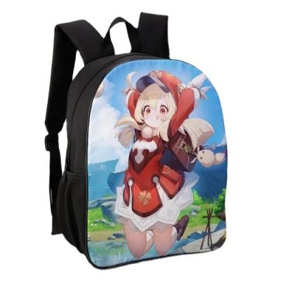 China OTHER 11 Styles Genshin Impact Game Cosplay Girls Schoolbag Anime Backpack Canvas Bag Students Backpack for sale