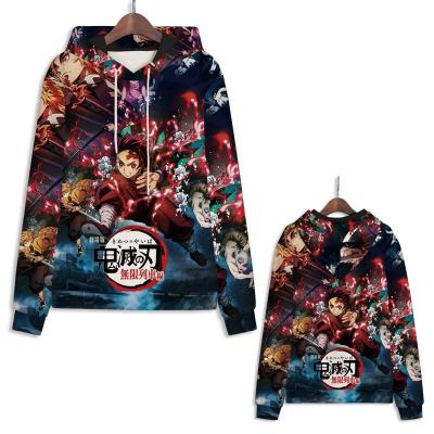 China Breathable Mixed Anime Demon Slayer My Hero Academia Hoodie Luffy Zoro Anime Cosplay One Piece Costume for sale