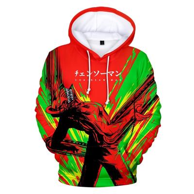 China 30 Styles Chainsaw Man Hoodie Anime Chainsaw Man Hoodie Anime Print Hoodies Breathable Cosplay Costumes for sale