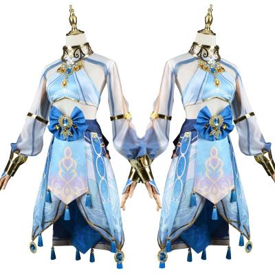 China Cosplay Cartoon 9Pcs Set Genshin Impact Nilou Cosplay Costume Anime Genshin Impact Nilou Costume Anime Cosplay Prop Party Costume for sale