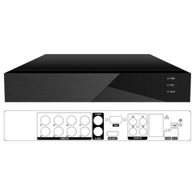 China dvr metal software 4 channel h 264 stable dvr optional hybrid 8 channel for cctv camera for sale