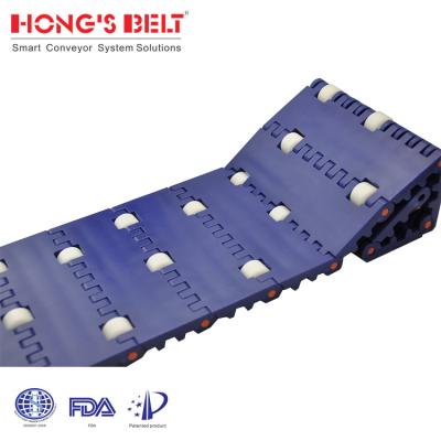 China Room Temperature Modular Plastic Trackball Conveyor Belt With Competitive Price for sale