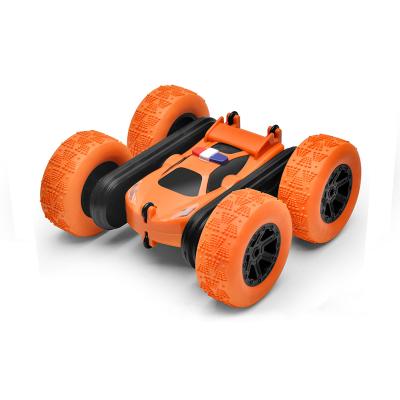 China Hot Selling Eco-friendly Material Rc Jet Cars Stop Car Toy Double Sided Rotating Remote Control Car for sale