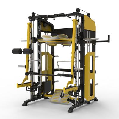 China BunnyHi Universal Multi Functional Trainer Cable Rack Gym Smith Machine Rack Functional Trainer JSJ042 for sale