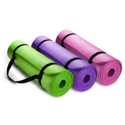 China Eco Friendly BunnyHi YJD017 Yoga Exercise Mat Thick Custom Logo Ftness Foam Exercise Mat for sale