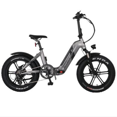 China BunnyHi ZXC001 Aluminum Alloy Mid Drive Folding Chinese Electric Adult Foldable Bicycle Electric Bicycle for sale