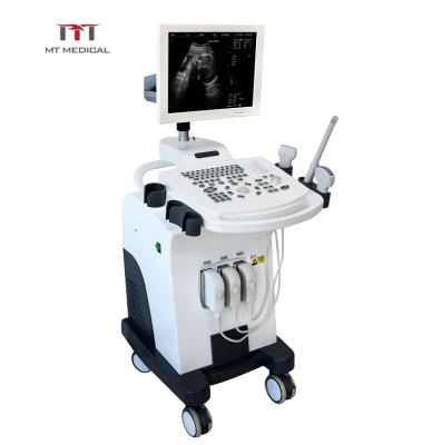 China W-370 Plastic Portable Ultrasound Machine With Trolley for sale