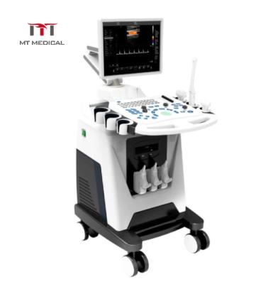 China Metal China 3D 4D Digital DW-C80 Pregnancy Laptop Medical Trolley Color Doppler Ultrasound Machine for sale