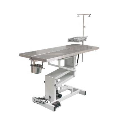 China 304 Stainless Steel Vet Equipment Electric Lift Veterinary Surgical Operating Table for sale