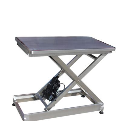 China Anti-Corrosion High Quality Stainless Steel Veterinary Dog Instrument Clinic Factory China Animal Examination Table for sale