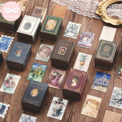 China DIY Loose-leaf Diary LOMO Decoration Cards Creative Artistic Diary Card Wrapping Paper Vintage Notepad for sale